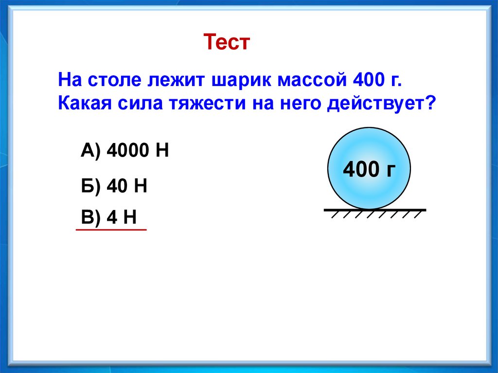 Векторное изображение веса тела