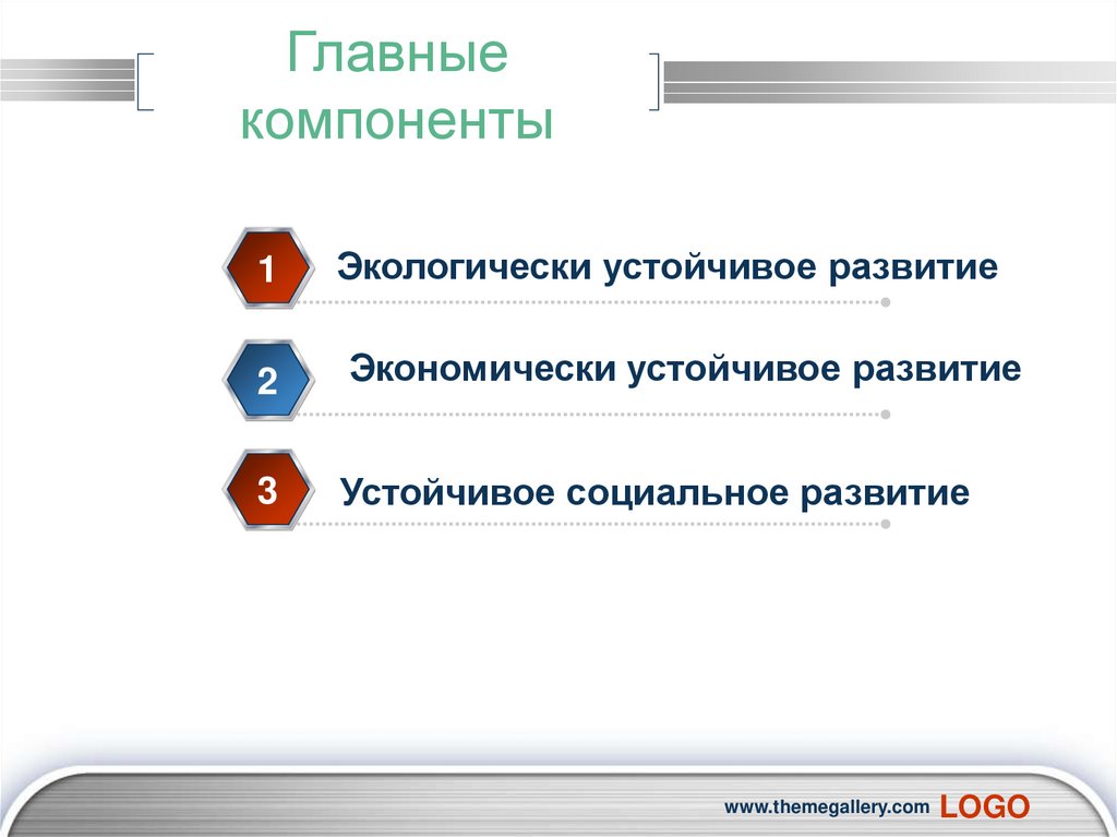 Главные компоненты