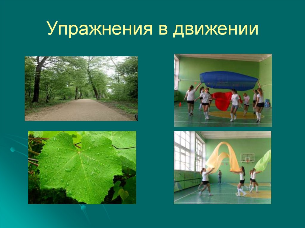 Упражнения в движении