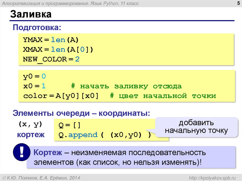 Проект программирование на языке python