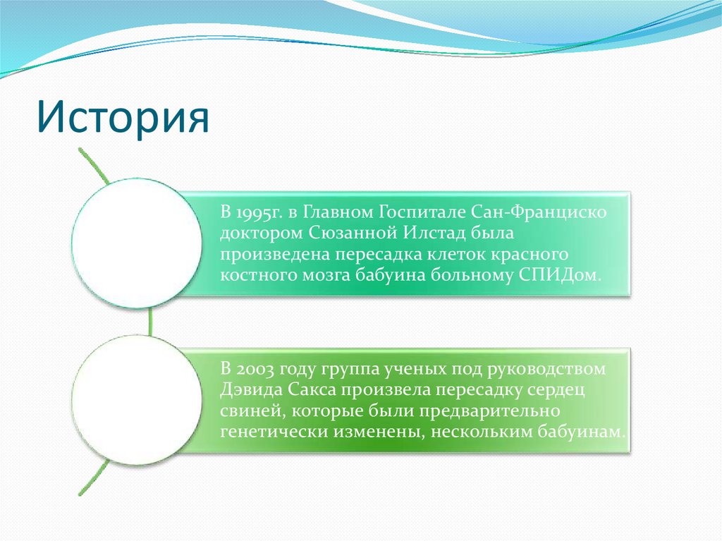 Этические проблемы ксенотрансплантации презентация