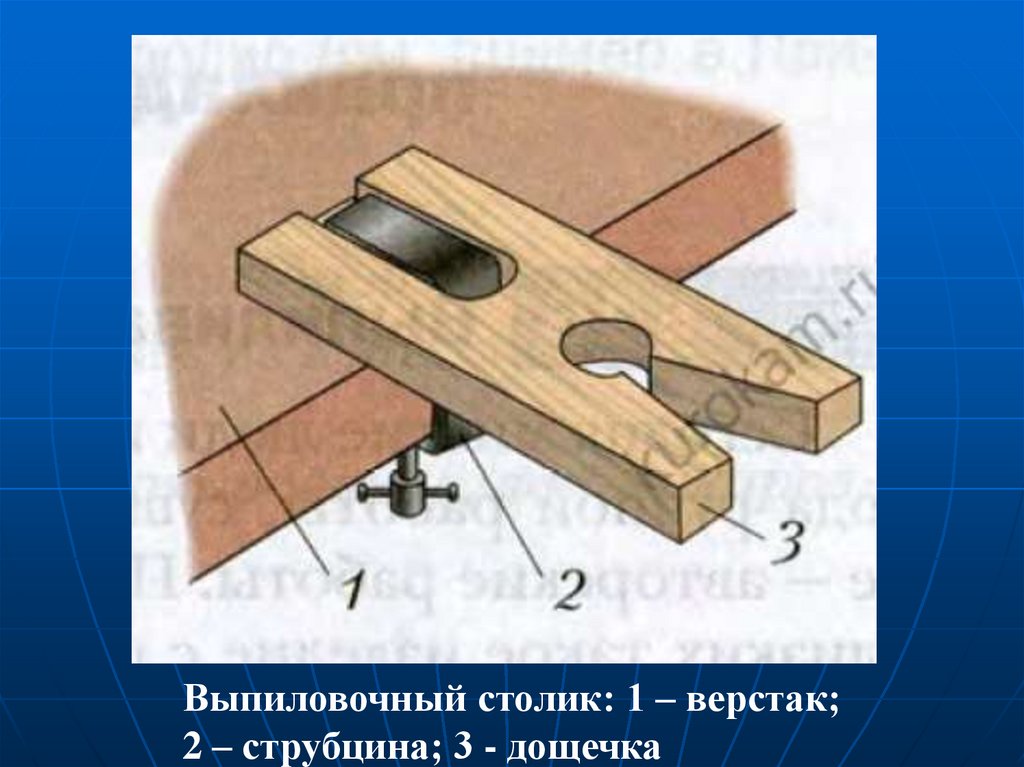 Выпиловочный столик для ручного лобзика чертежи