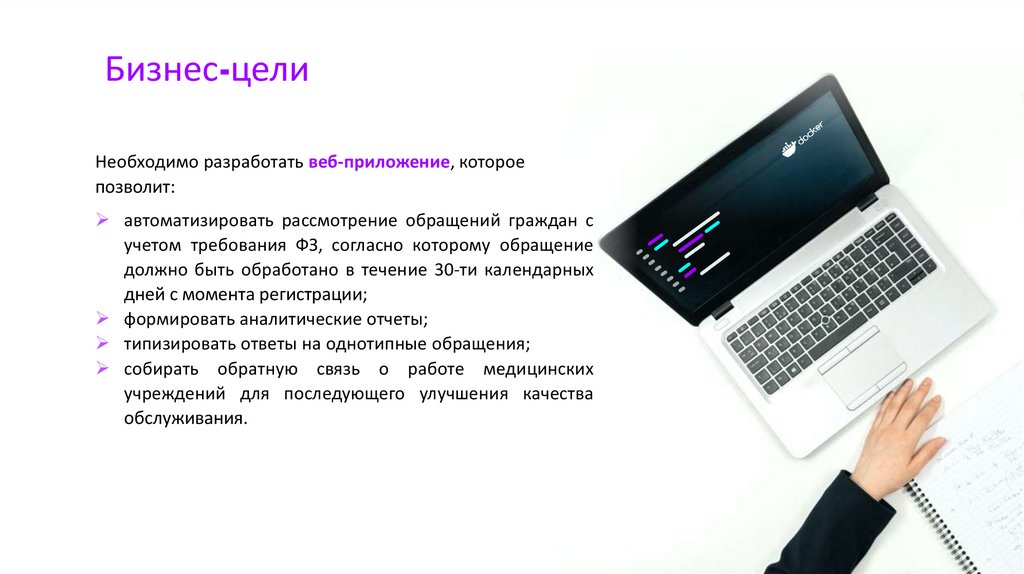 Разработка веб приложения Обращение в Росздравнадзор  dockerGitHub - презентация онлайн