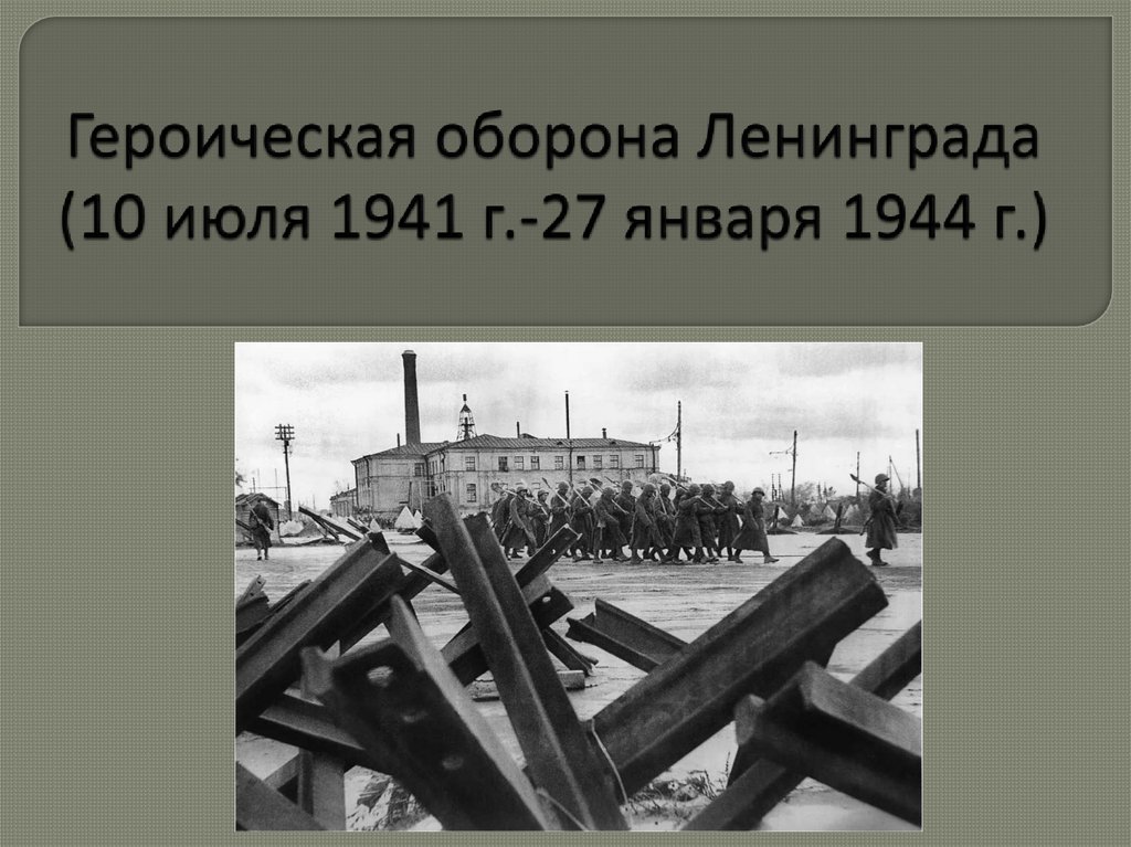 Текст оборона ленинграда