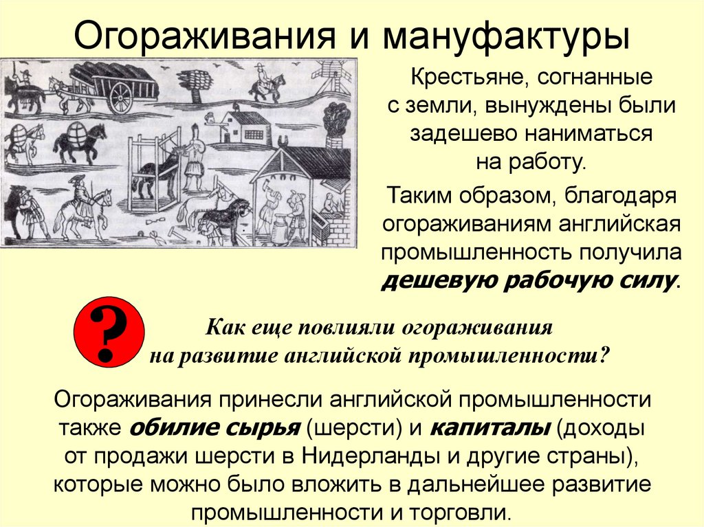 Огораживание 7 класс. Причины огораживания в Англии. Процесс огораживания. Процесс огораживания в Англии. Огораживание это в истории.