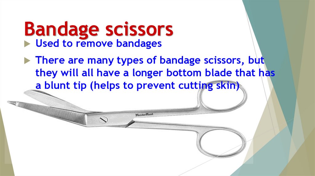 Avicenna Surgical instruments. Use the scissors