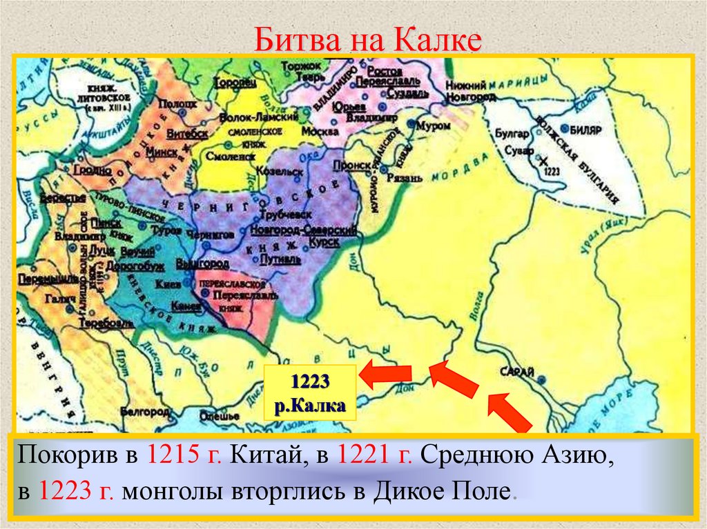 Русские земли в середине 13 14 веков презентация 6 класс