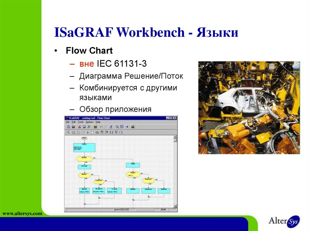 ISaGRAF Workbench - Языки