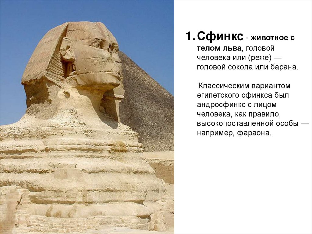 Тело льва и голова. Сфинкс статуя. Сфинкс животное с телом Льва. Тело Льва голова человека в Египте. Скульптура древнего Египта презентация.