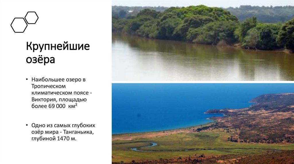 Крупнейшие озёра