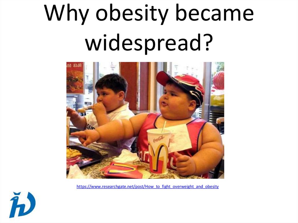 How To Fix The Obesity Crisis презентация онлайн 