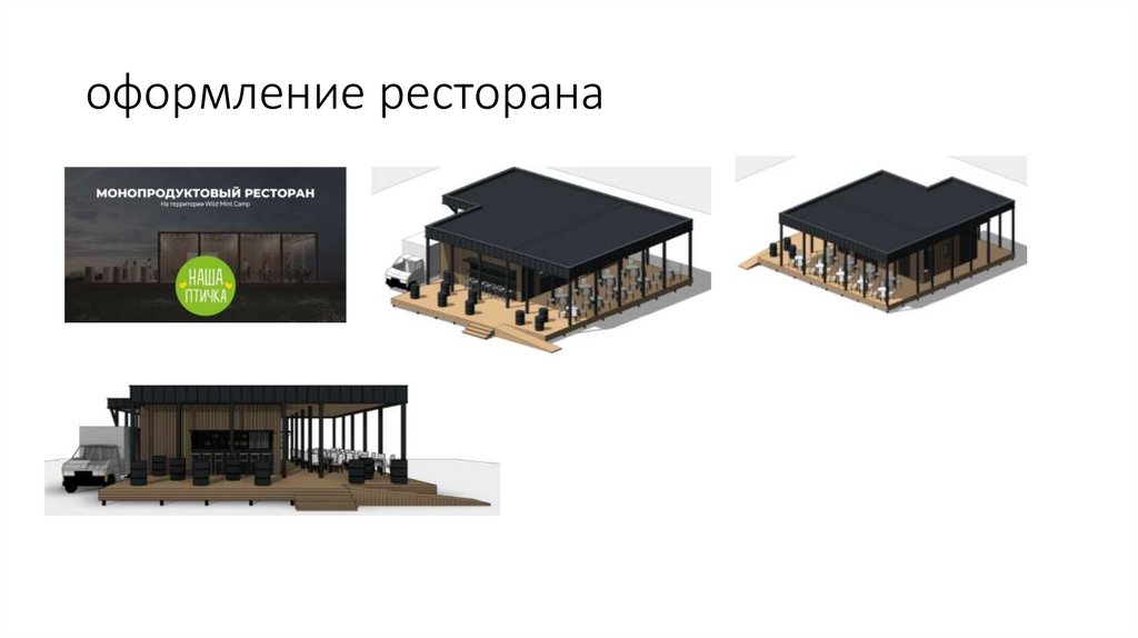 оформление ресторана