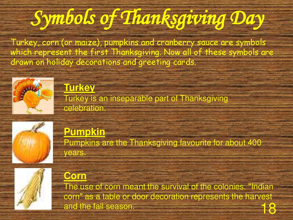 Thanksgiving day презентация 5 класс