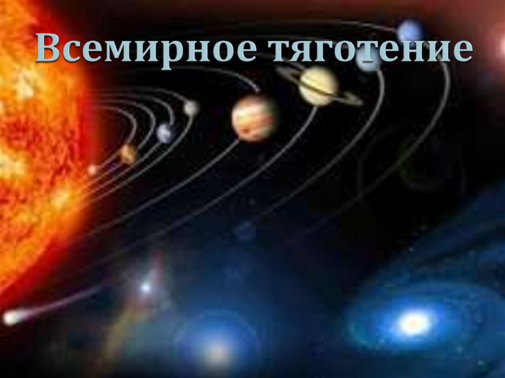 Всемирное тяготение