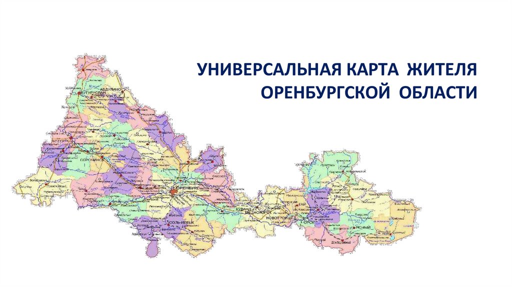 Единая карта оренбуржца - 81 фото