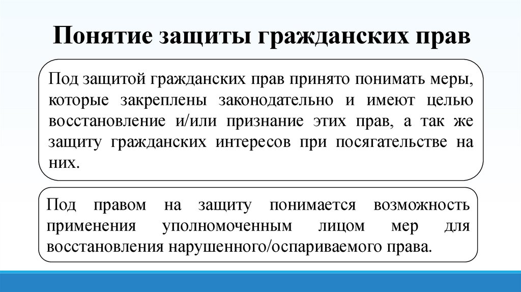 Гражданское право представляет собой