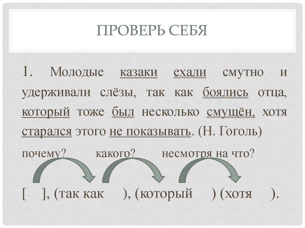 Проверь себя