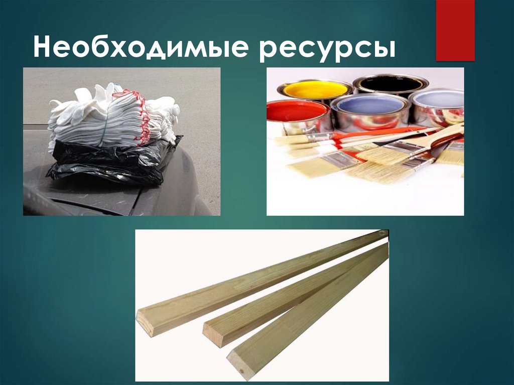 Необходимые ресурсы