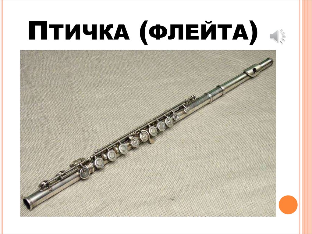 Птичка (флейта)