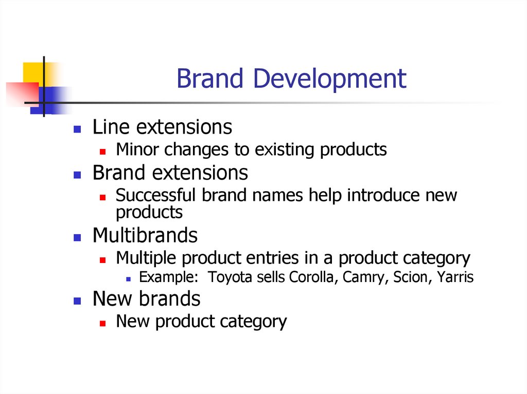 Brand Development