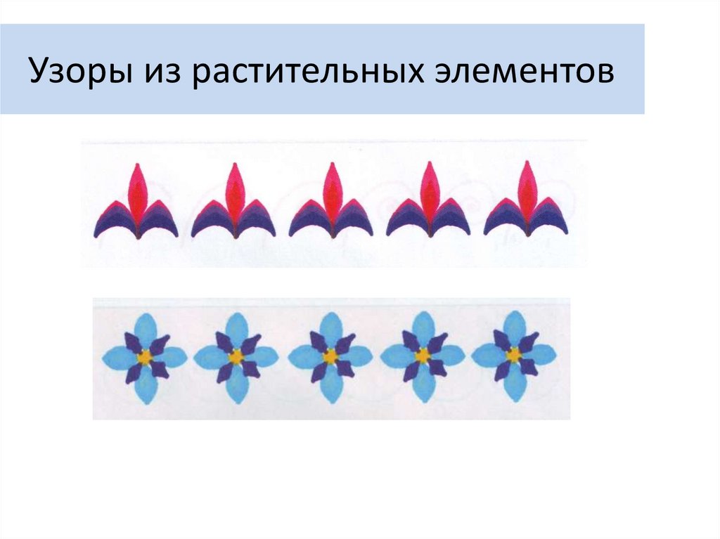 Узор в полосе 1 класс изо презентация