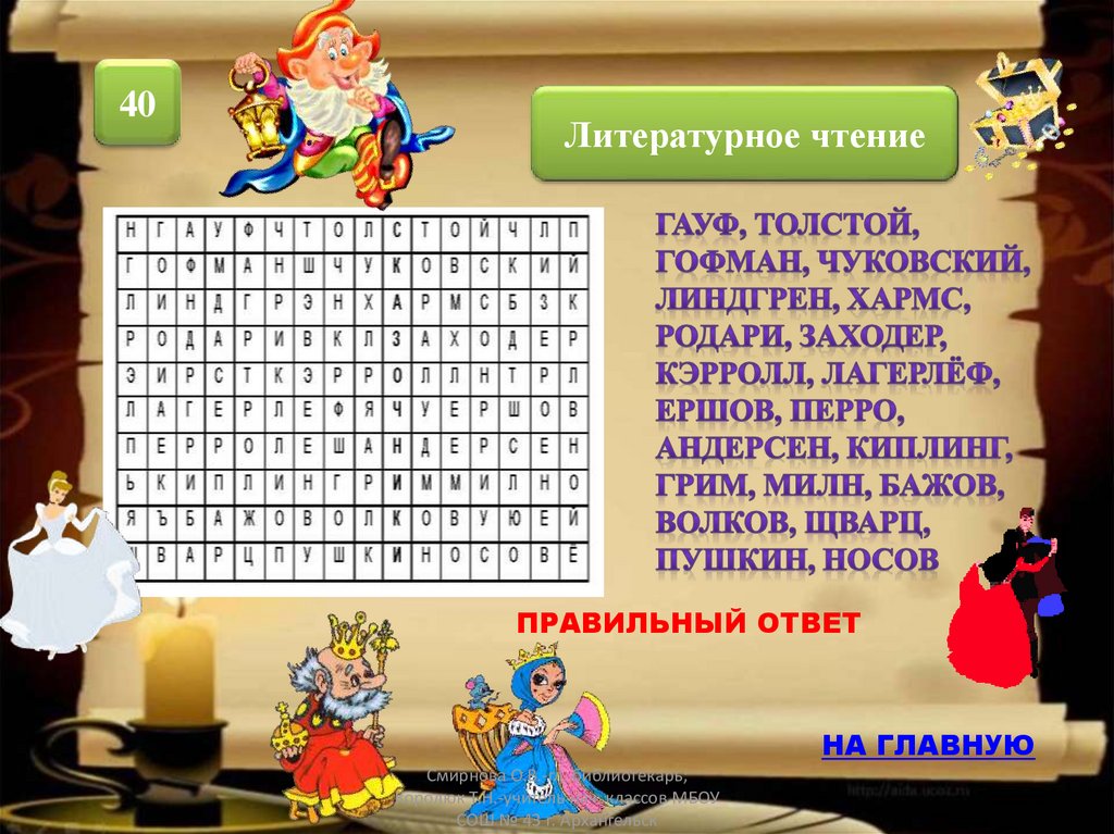 Русский математика литература. Суть игры состоит в том