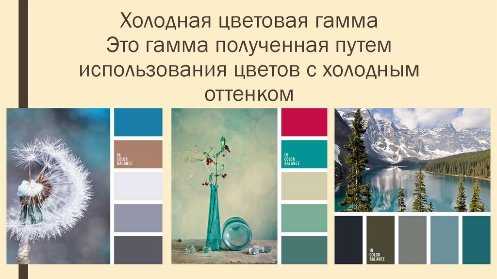 Основы цветоведения - презентация онлайн