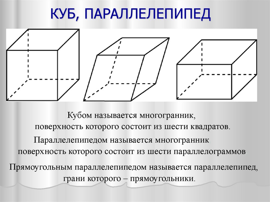 Прямоугольный параллелепипед куб свойства прямоугольного параллелепипеда. Измерение квадрата параллелепипеда. Параллелепипед многогранники. Куб параллелепипед. Прямоугольный параллелепипед и куб.