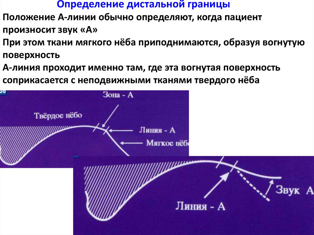 Граница положение