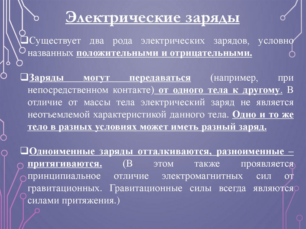 Род электрического заряда. Существует два рода электрических зарядов. Два рода электрических зарядов. Закон существования двух родов электрических зарядов.