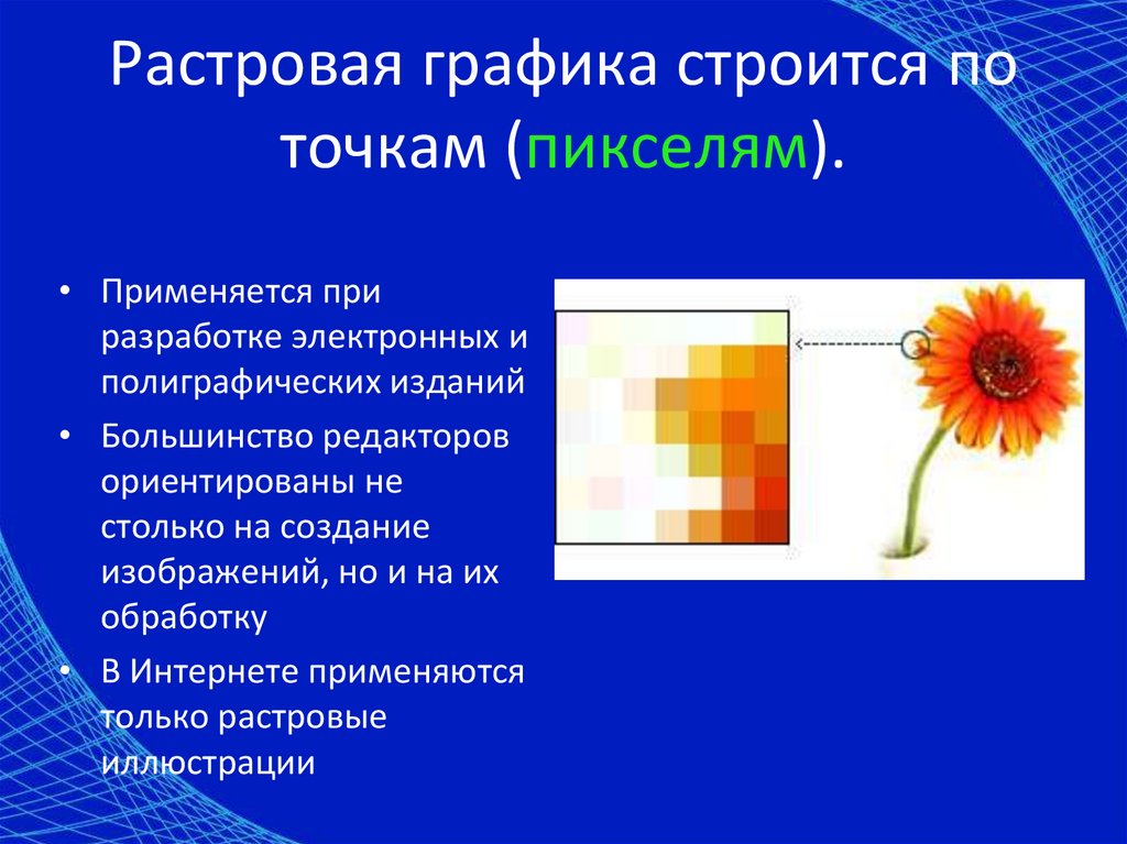 Рисунки растровой графики