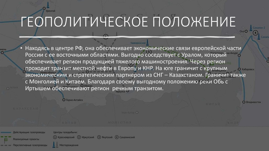 ГЕОПОЛИТИЧЕСКОЕ ПОЛОЖЕНИЕ