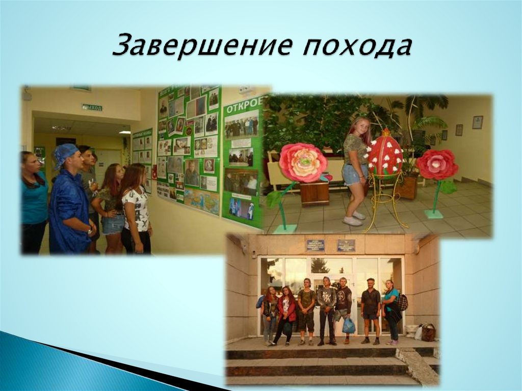 Завершение похода