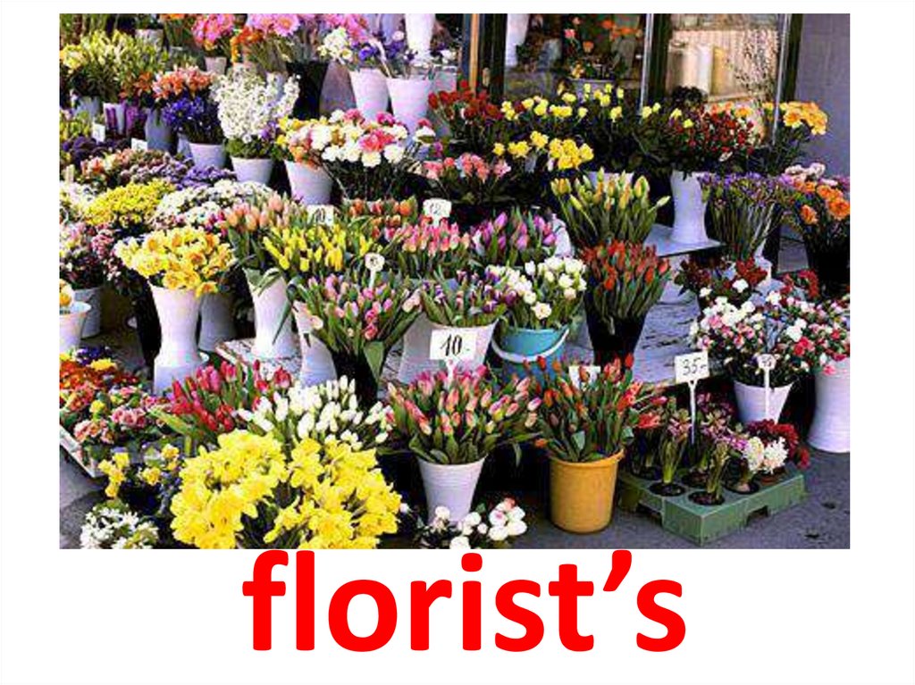 Going shopping 5 класс. Going shopping Florists.