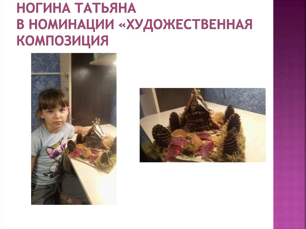 Ногина Татьяна в номинации «художественная композиция