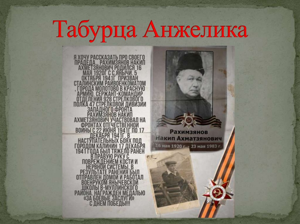 Табурца Анжелика