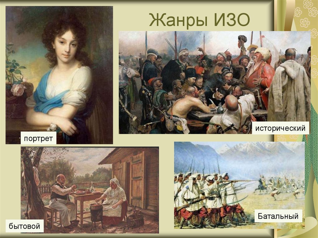 Изо историческая картина