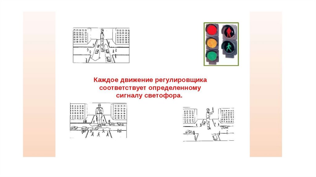 Сигналы светофора сигналы регулировщика презентация
