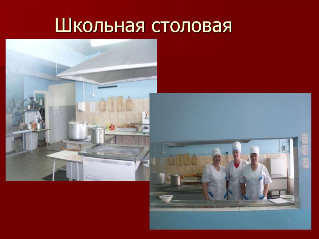 Школьная столовая
