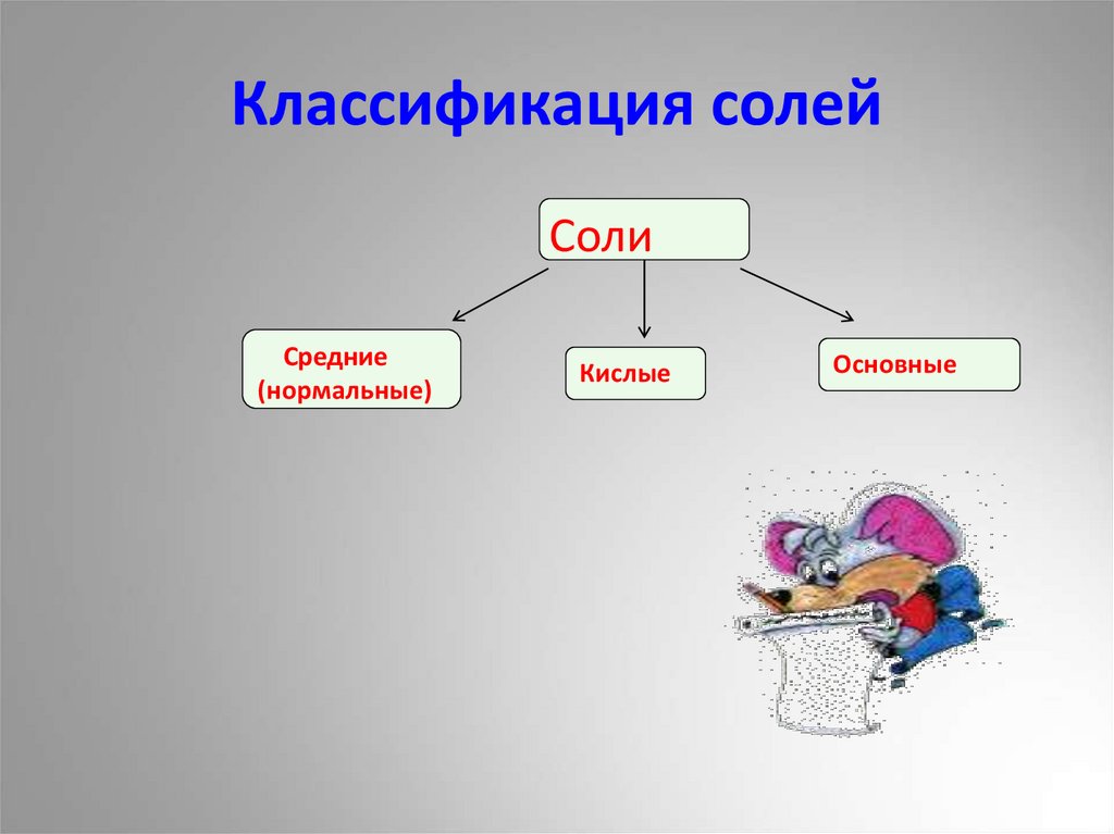 Соли их классификация и химические свойства 8 класс презентация