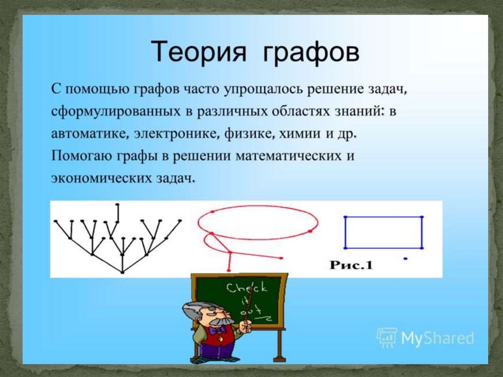 Графы в решении задач презентация