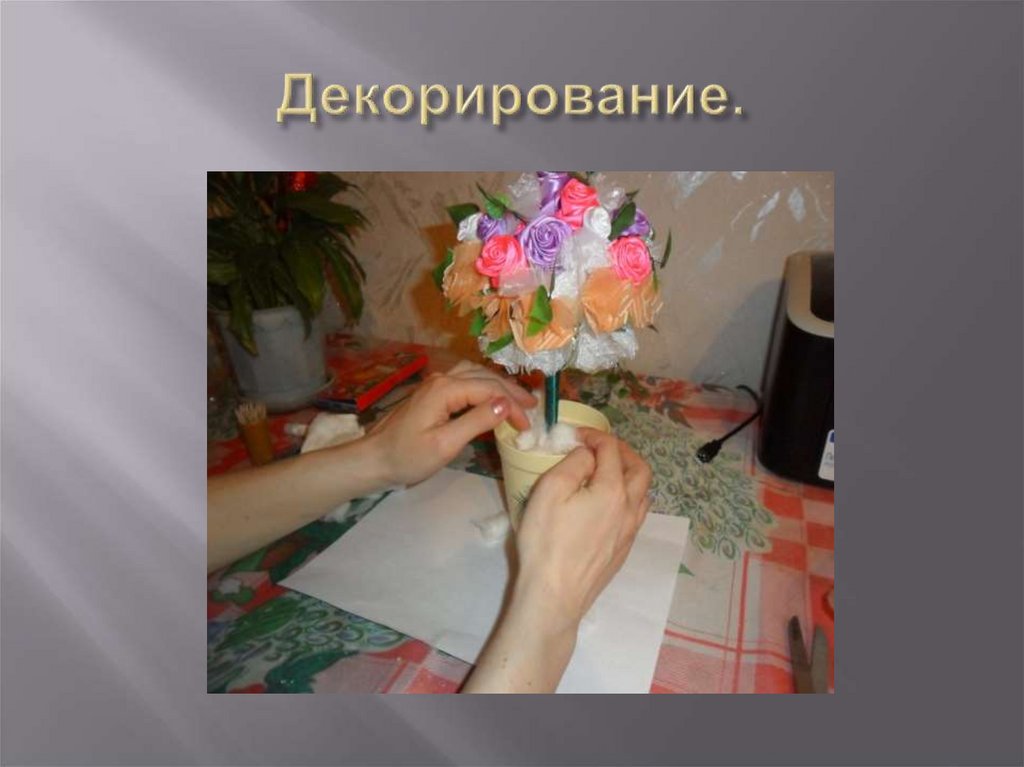 Декорирование.