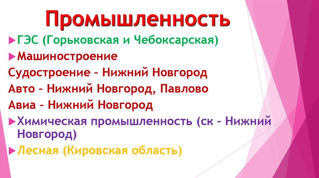 Промышленность