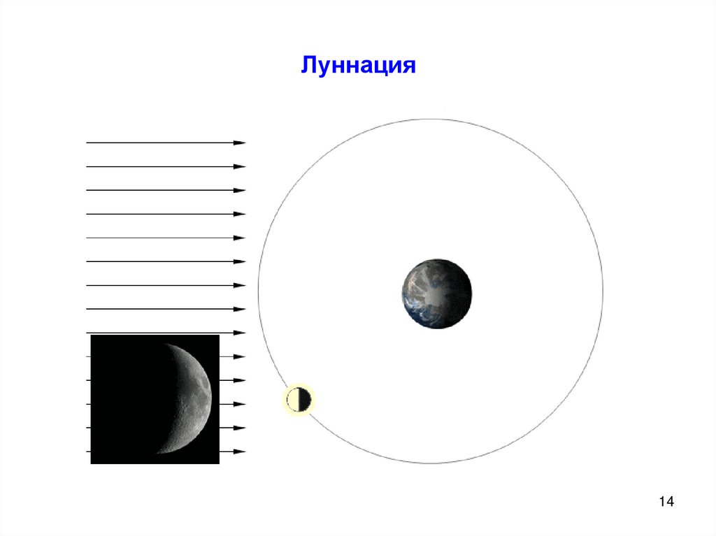 Схема фаз луны рисунок