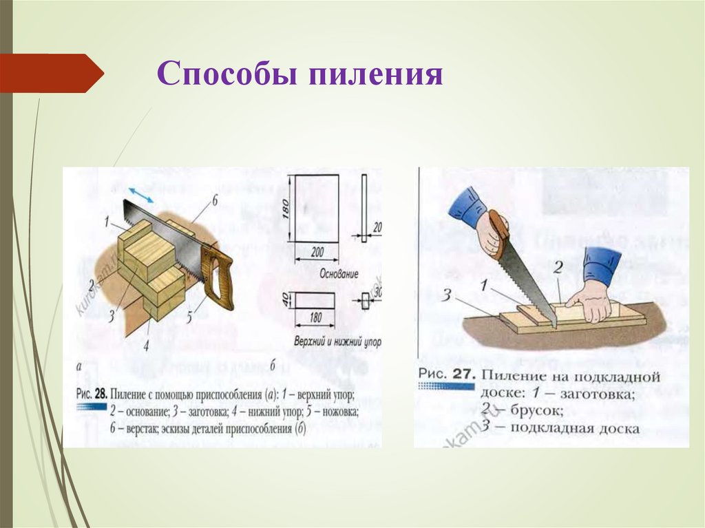 Пиление древесины презентация