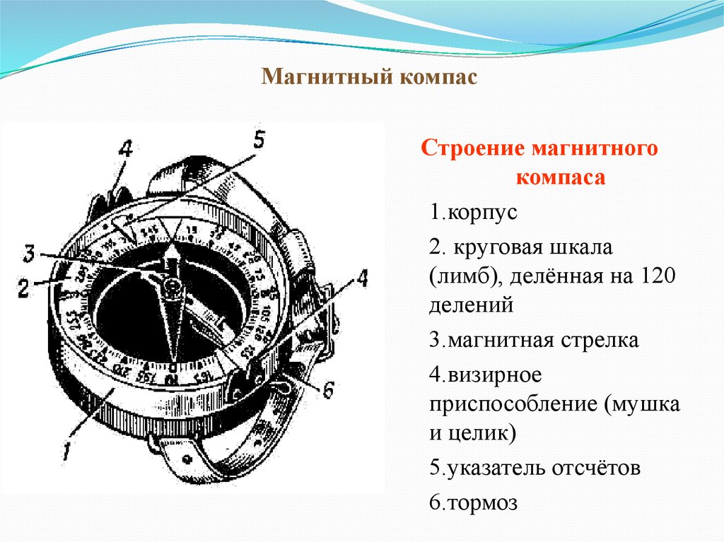 Работа с компасом 2 класс. Строение нактоуза магнитного компаса. Строение судового магнитного компаса. Магнитный компас 64мм. Типовой состав магнитного компаса.