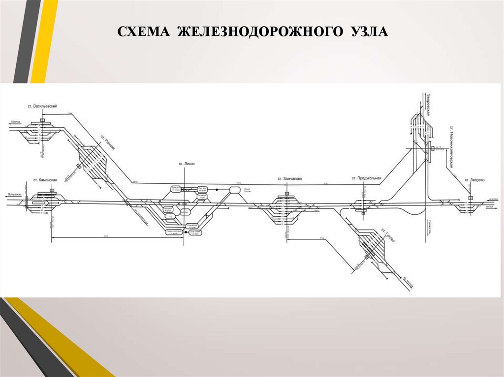 Схема станции лихая