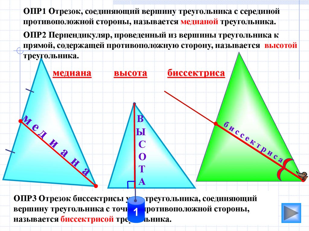 Назовите стороны данного треугольника. Медиана биссектриса и высота треугольника. Медиана угла треугольника. Биссектриса Медиана высота. Как провести медиану в треугольнике.