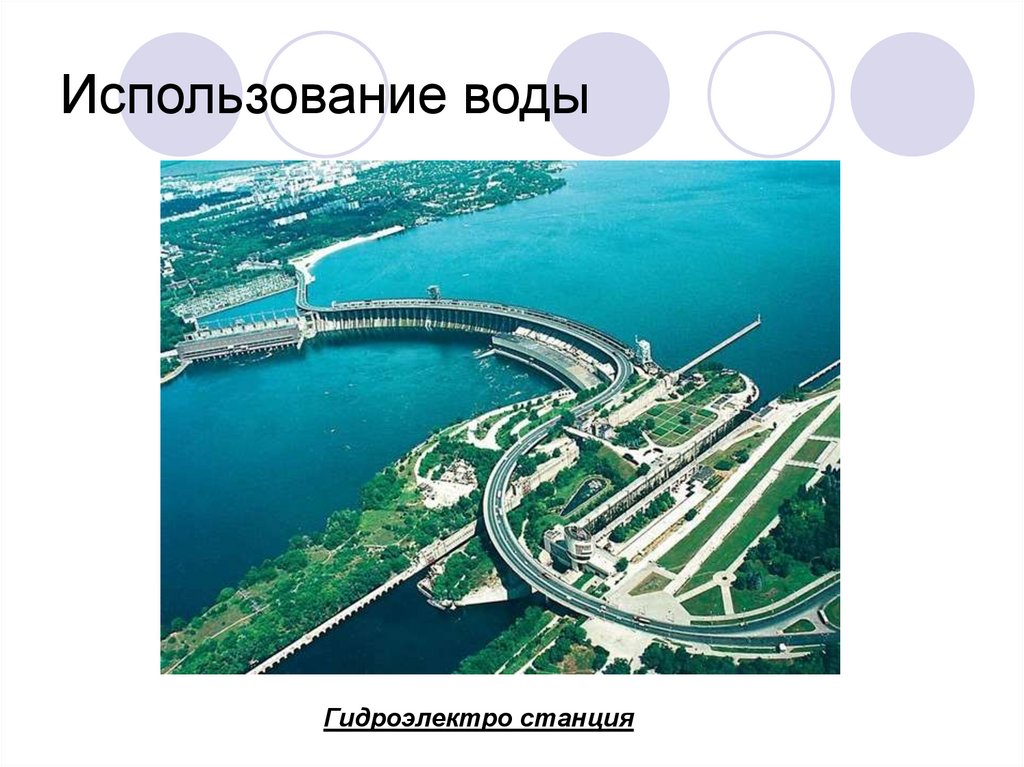 Использование воды