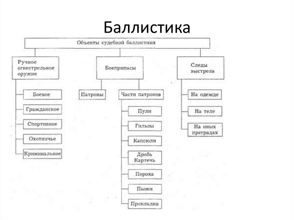 Криминалистика в схемах и таблицах